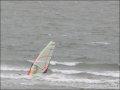 Lekker op zee aan het varen.
